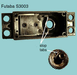 Servo Stops